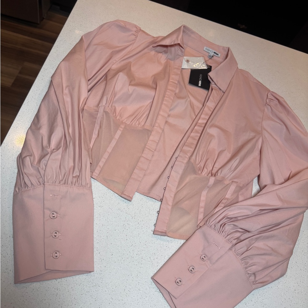 Fashion Nova Blush Pink Women's Blazer